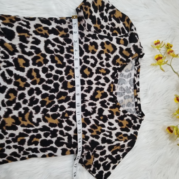J.CREW Bundle 2 T-Shirt Short Sleeves, one Animal Print And Yellow SIZE XS. - Picture 7 of 16